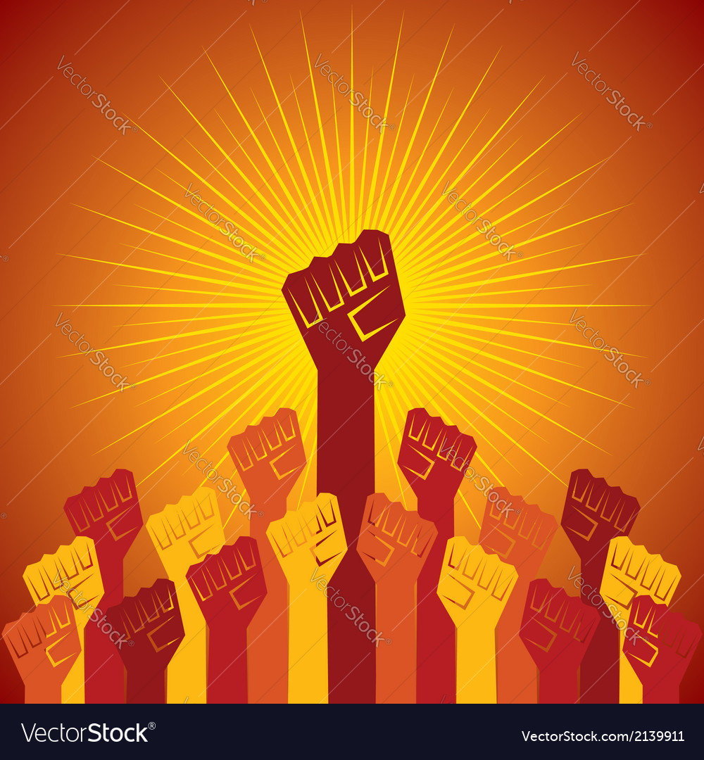 Protest Unity Hand Gesture