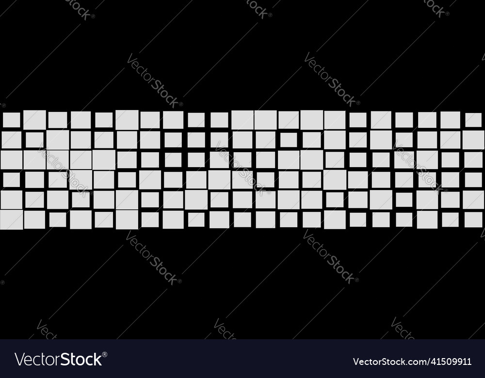 Random mosaic square tiles seamless repeatable vector image Random mosaic square tiles seamless repeatable