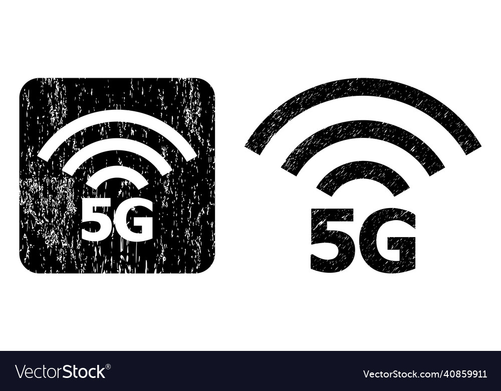 Textured 5g radio source subtracted imprint