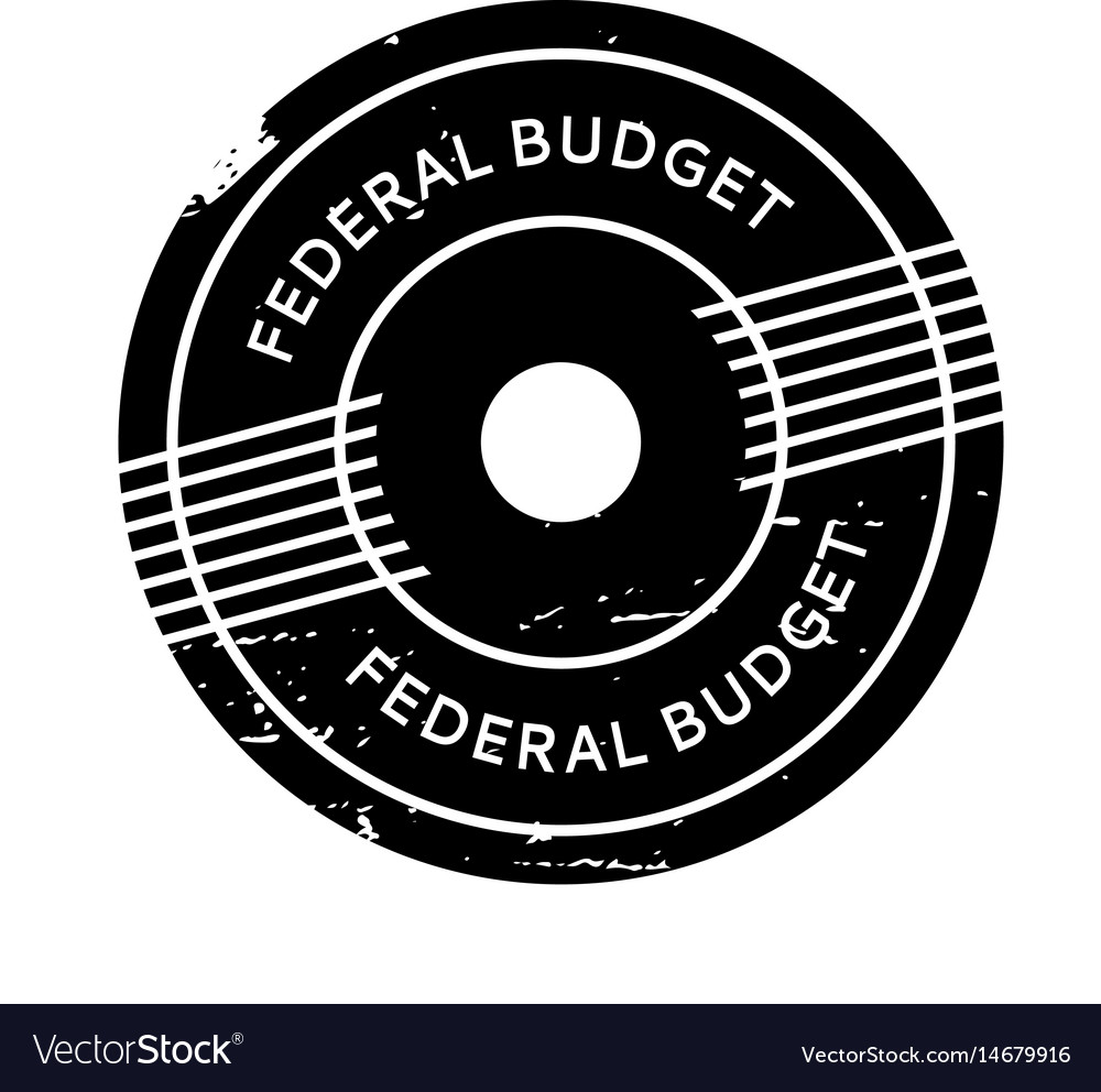 Federal budget rubber stamp