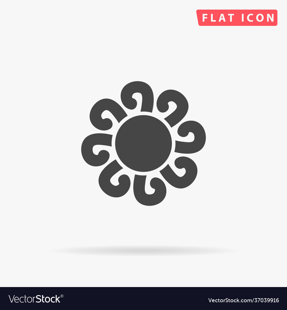 Fractal flat icon