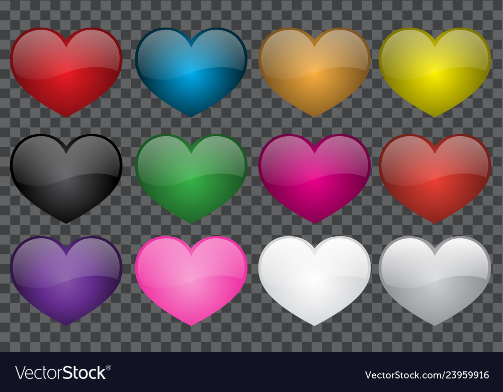 Glossy Heart Collection