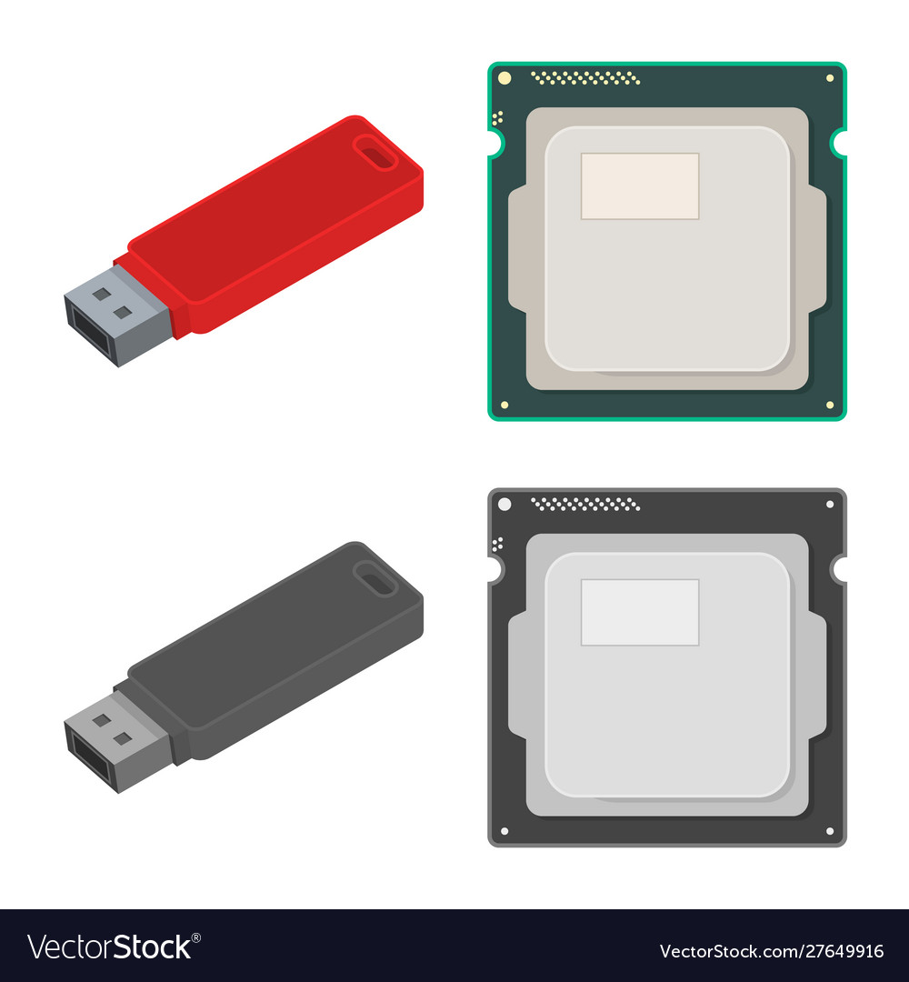 Isolated object laptop and device sign set