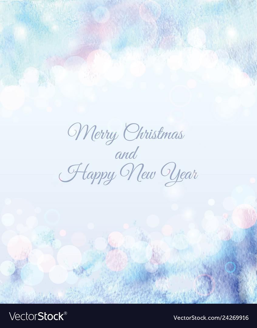 Merry christmas and happy new year card Royalty Free Vector