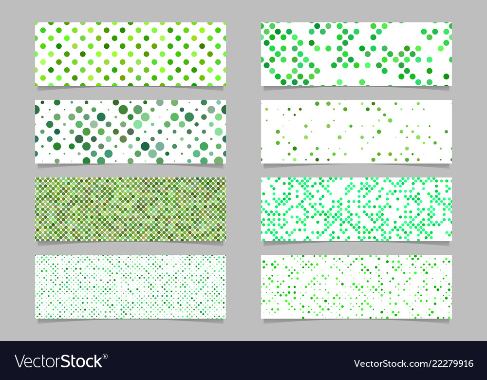 Modern abstract dot pattern banner background