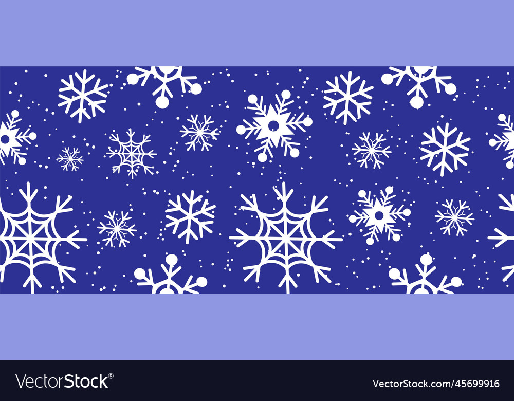 Winter Snowflake Pattern