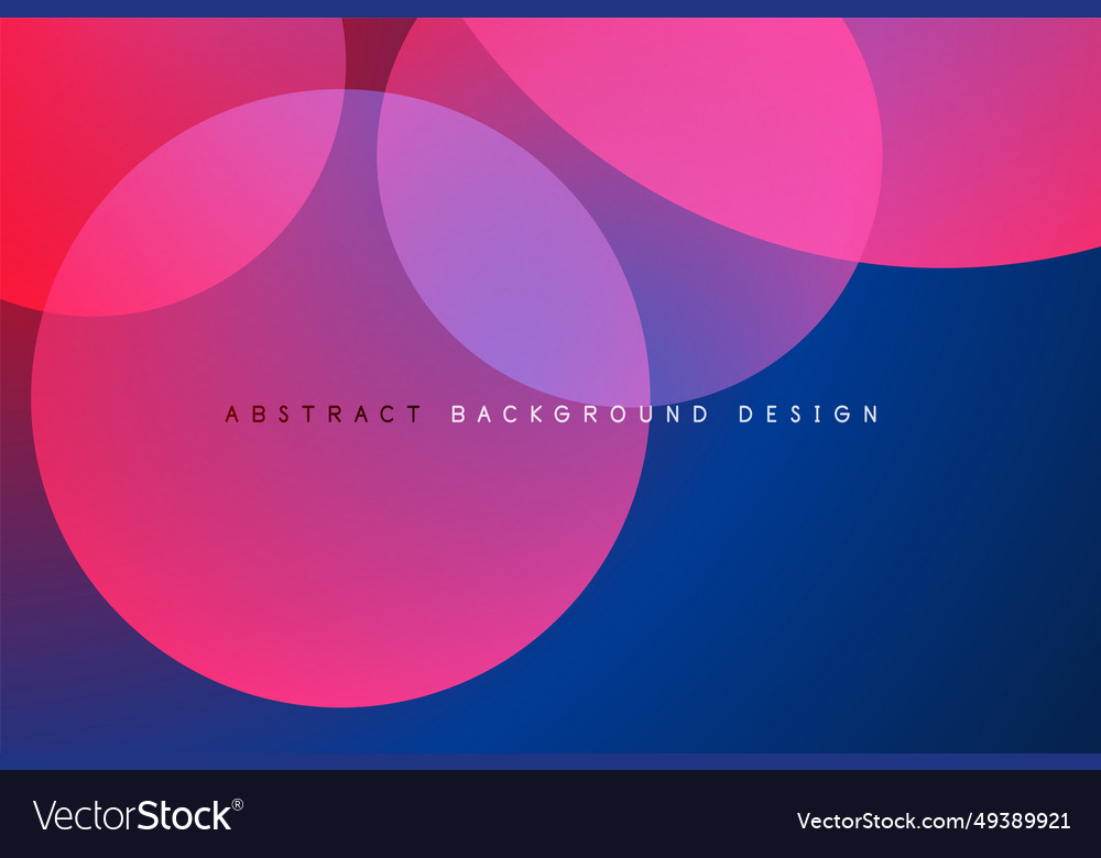 Abstract tech circles background vector image Abstract tech circles background