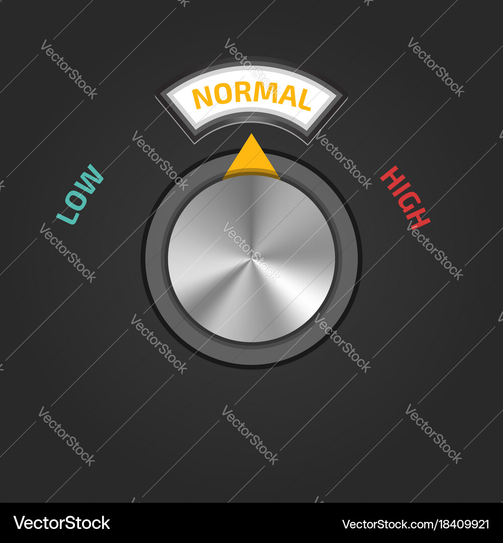 Cholesterol meter Royalty Free Vector Image - VectorStock