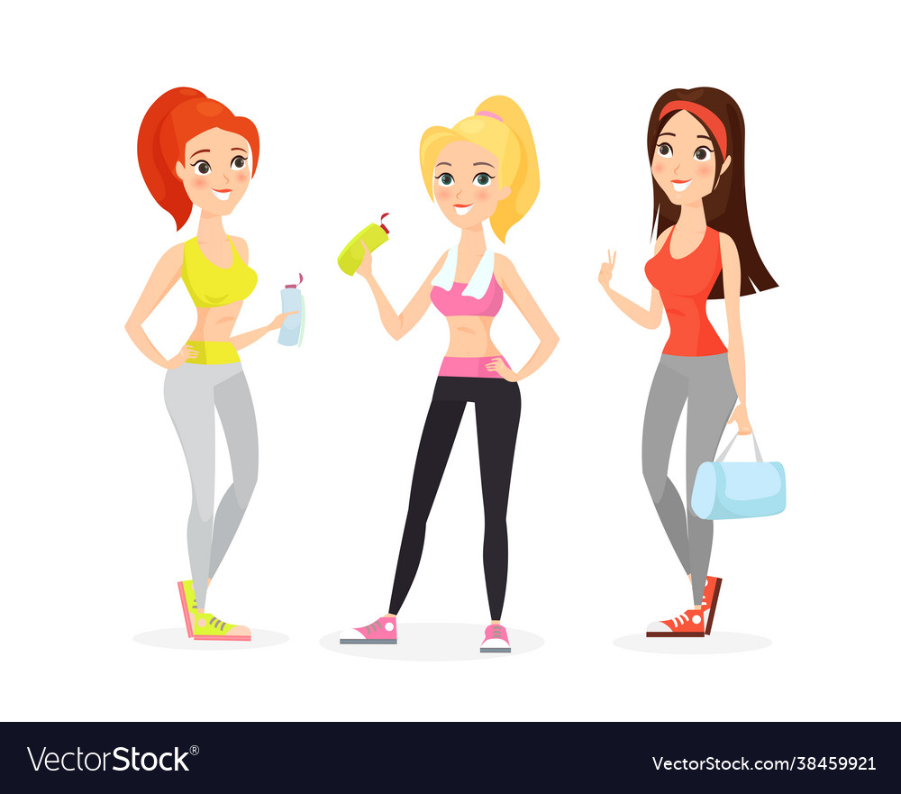 Fitness Girls - Sporty Women