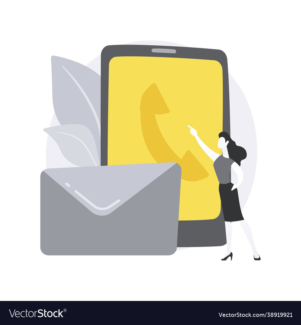 Get in touch abstract concept