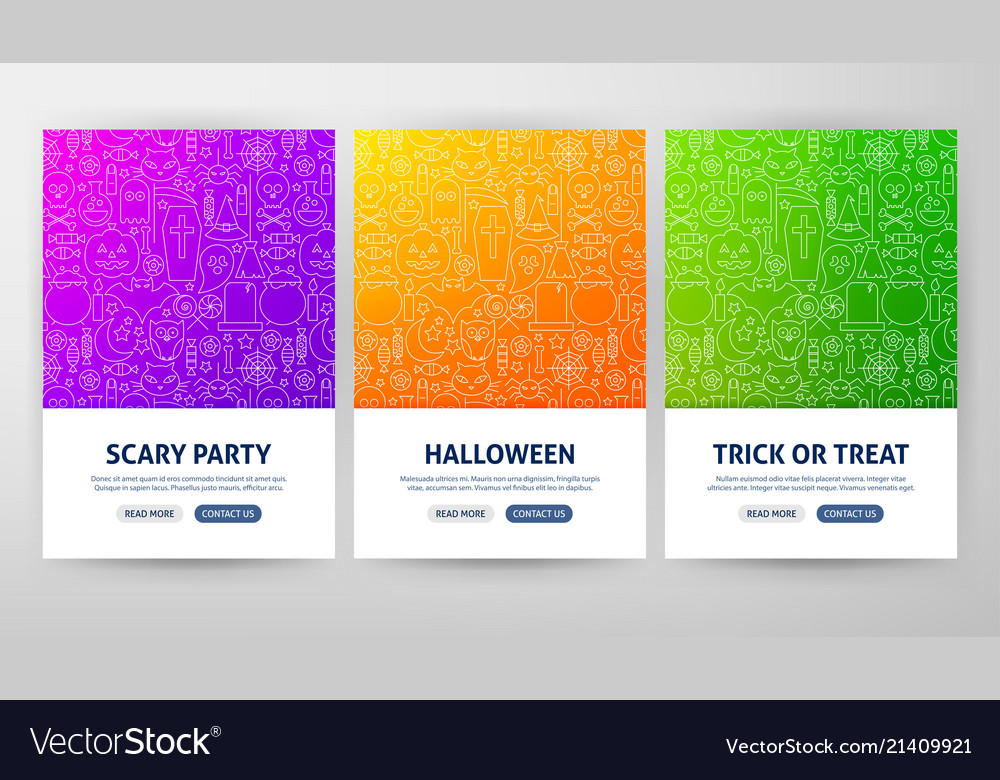 Halloween flyer concepts