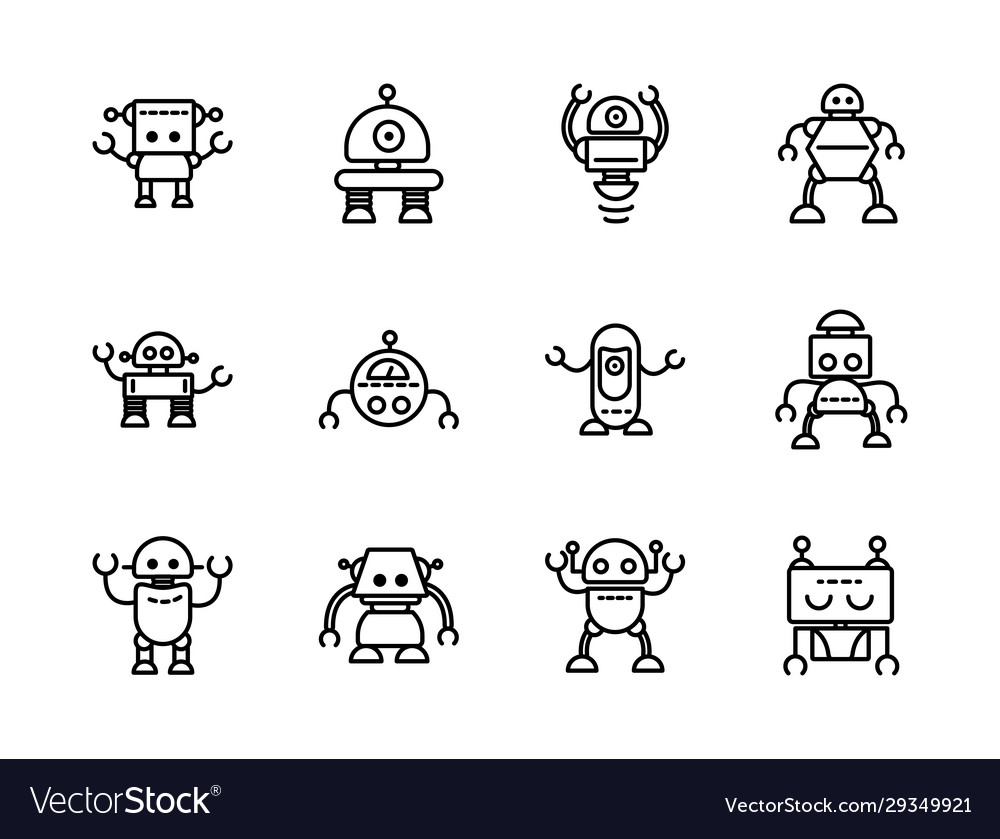 Robot technology character artificial machine