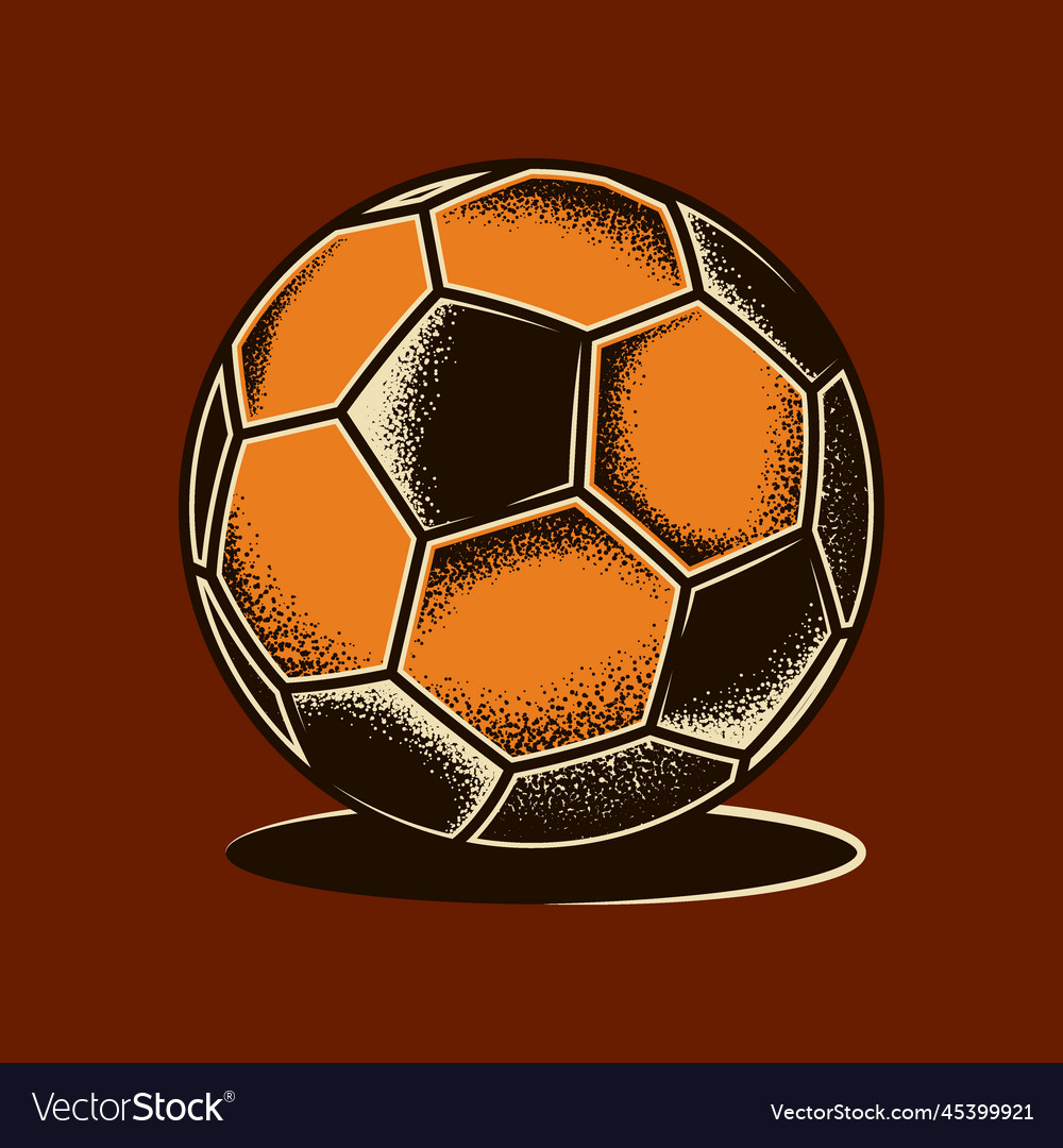 Soccer ball Royalty Free Vector Image VectorStock