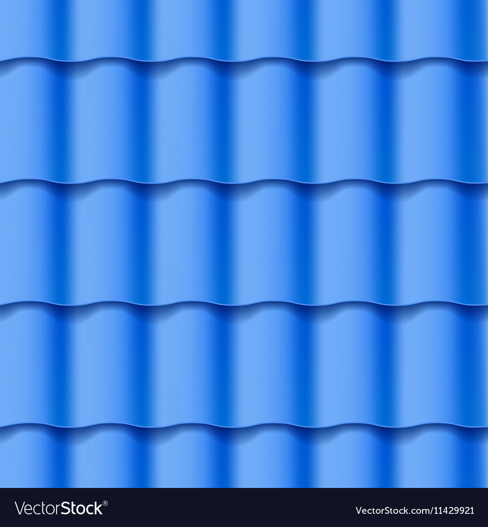 Tiled roof seamless pattern