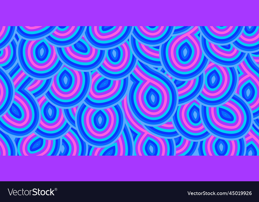 Abstract blue purple trippy psychedelic seamless vector image Abstract blue purple trippy psychedelic seamless