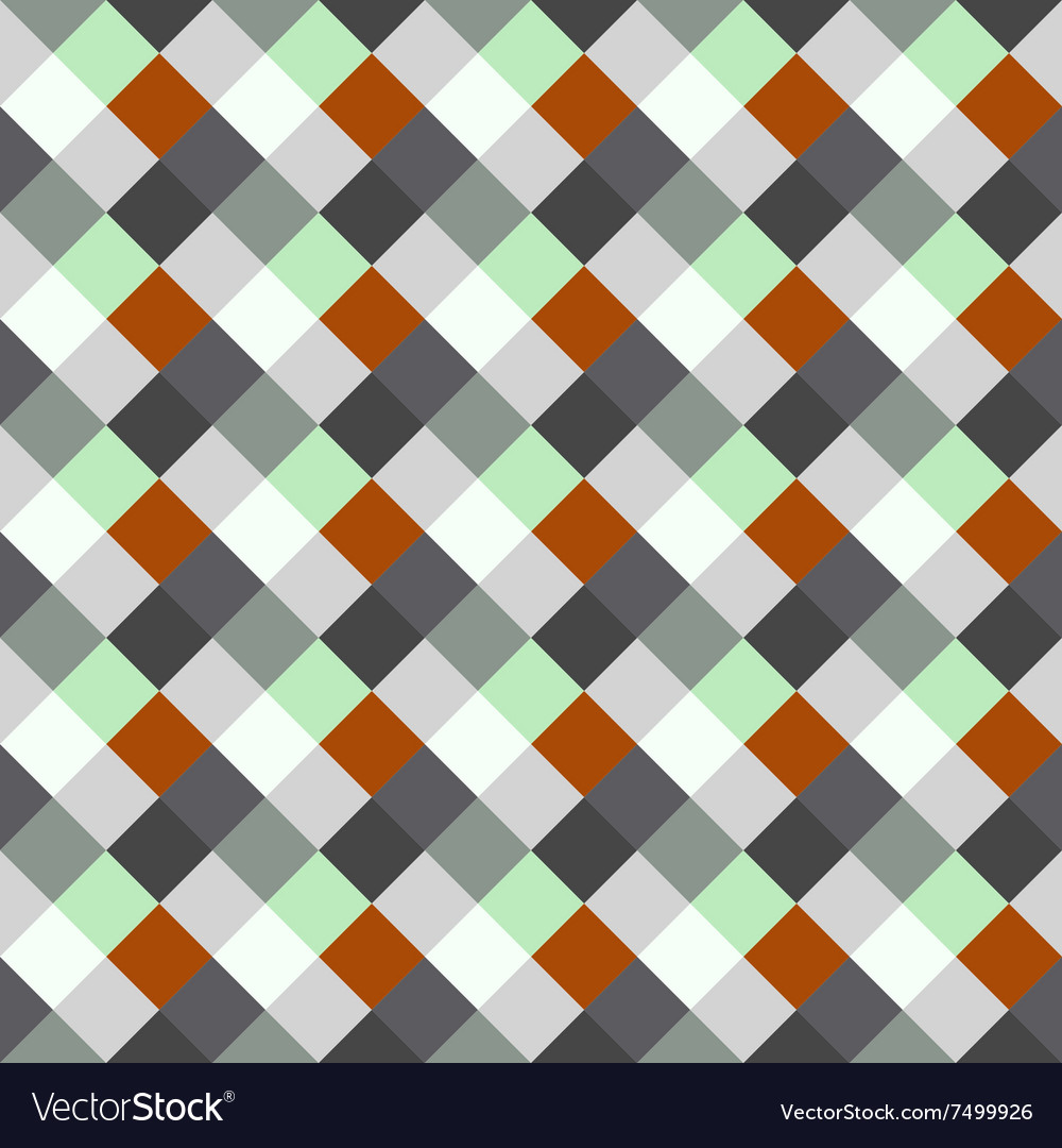 Seamless geometric checked pattern diagonal