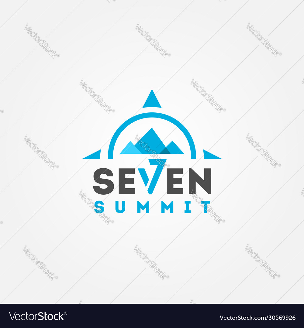 Seven Summit Design für Banner und Hintergrund