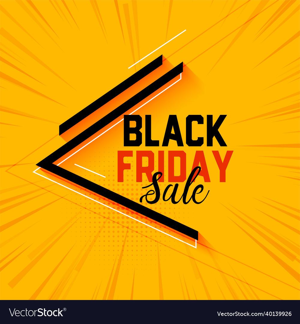 Stylish flat black friday sale background