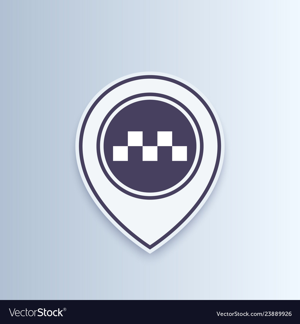 Taxi map pointer
