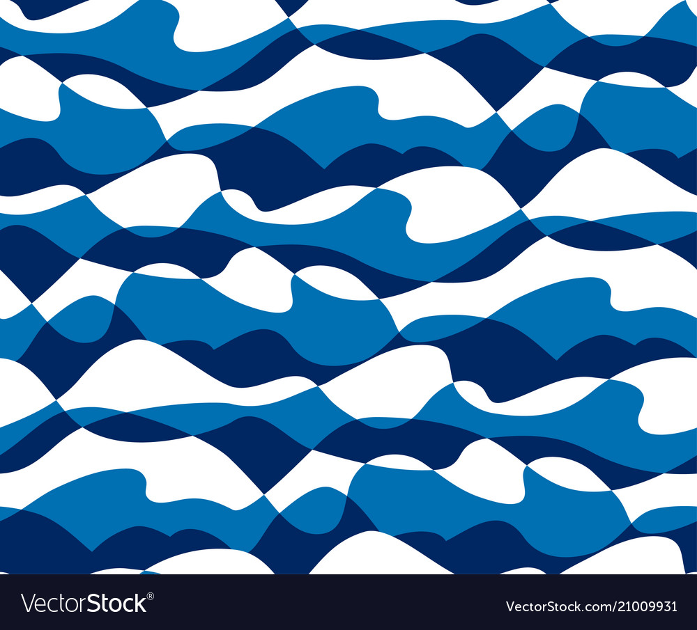 Abstract Ocean Wave Pattern