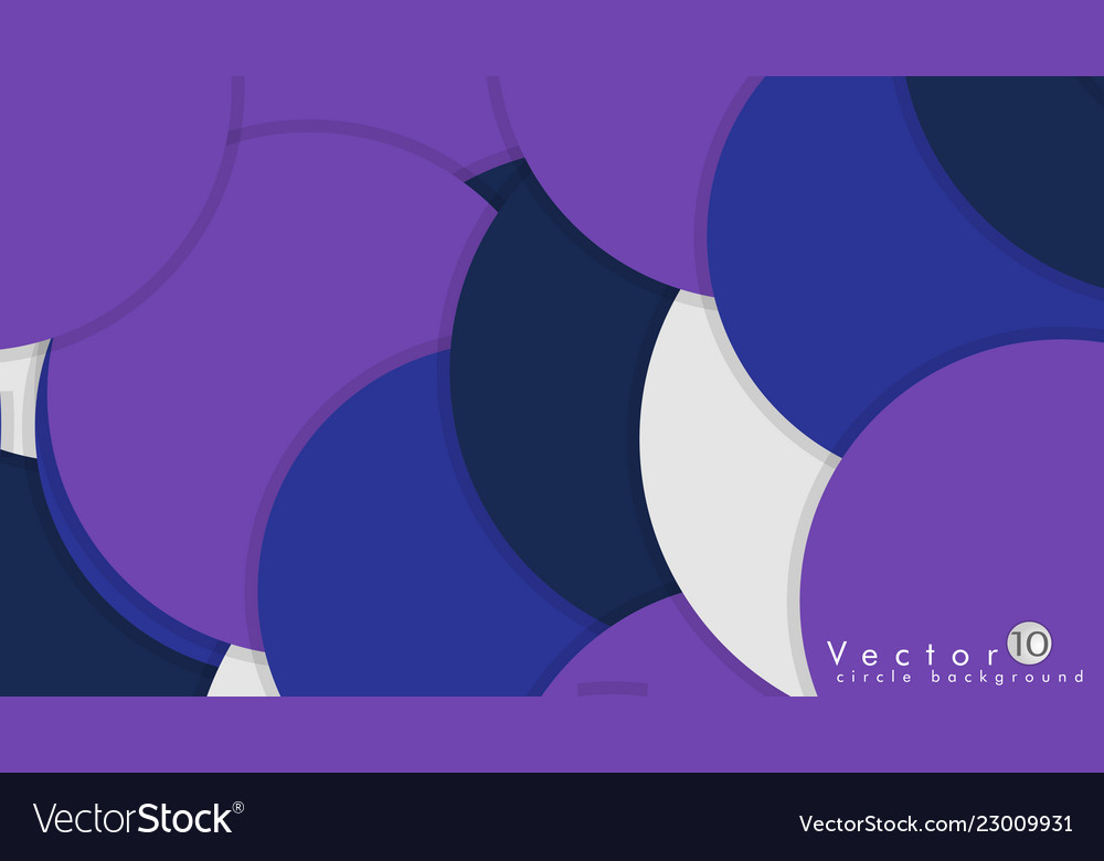 Simple and colorful circles background design Vector Image Simple and colorful circles background design