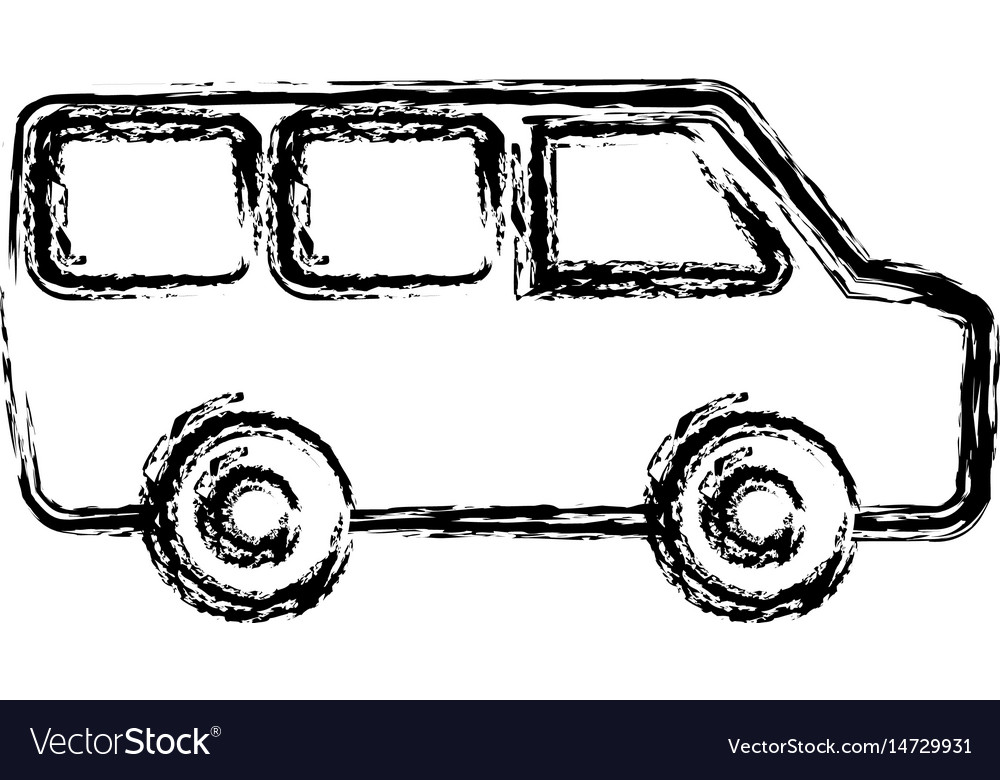 Van vehicle icon Royalty Free Vector Image - VectorStock