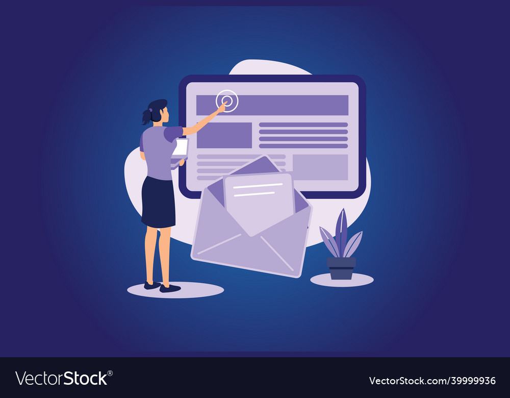 Get in touch Royalty Free Vector Image VectorStock(02)