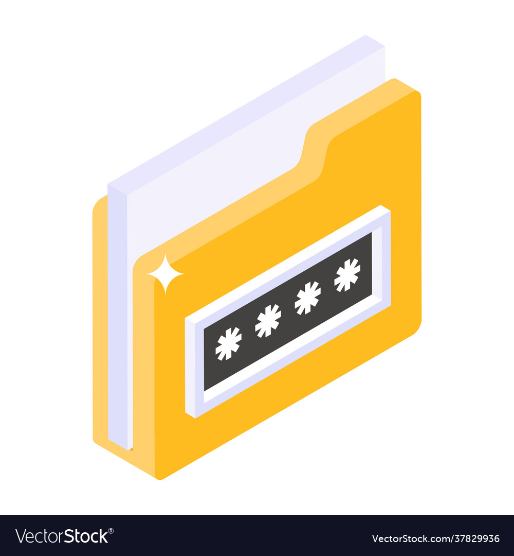 Password protected folder