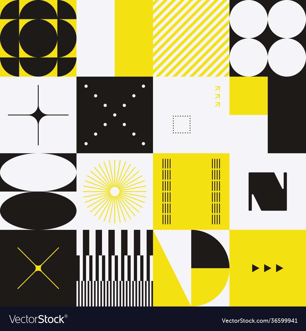 Abstract technology pattern design with geometric vector image Abstract technology pattern design with geometric