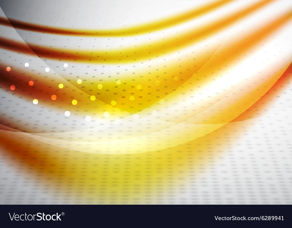 Colorful wave line abstract background with light