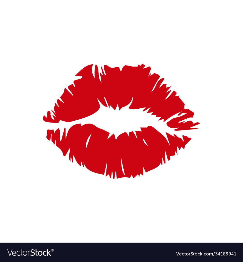 Female Red Lips Images Royalty Free Vector Image