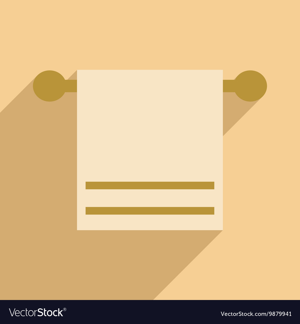Flat with shadow icon and mobile application