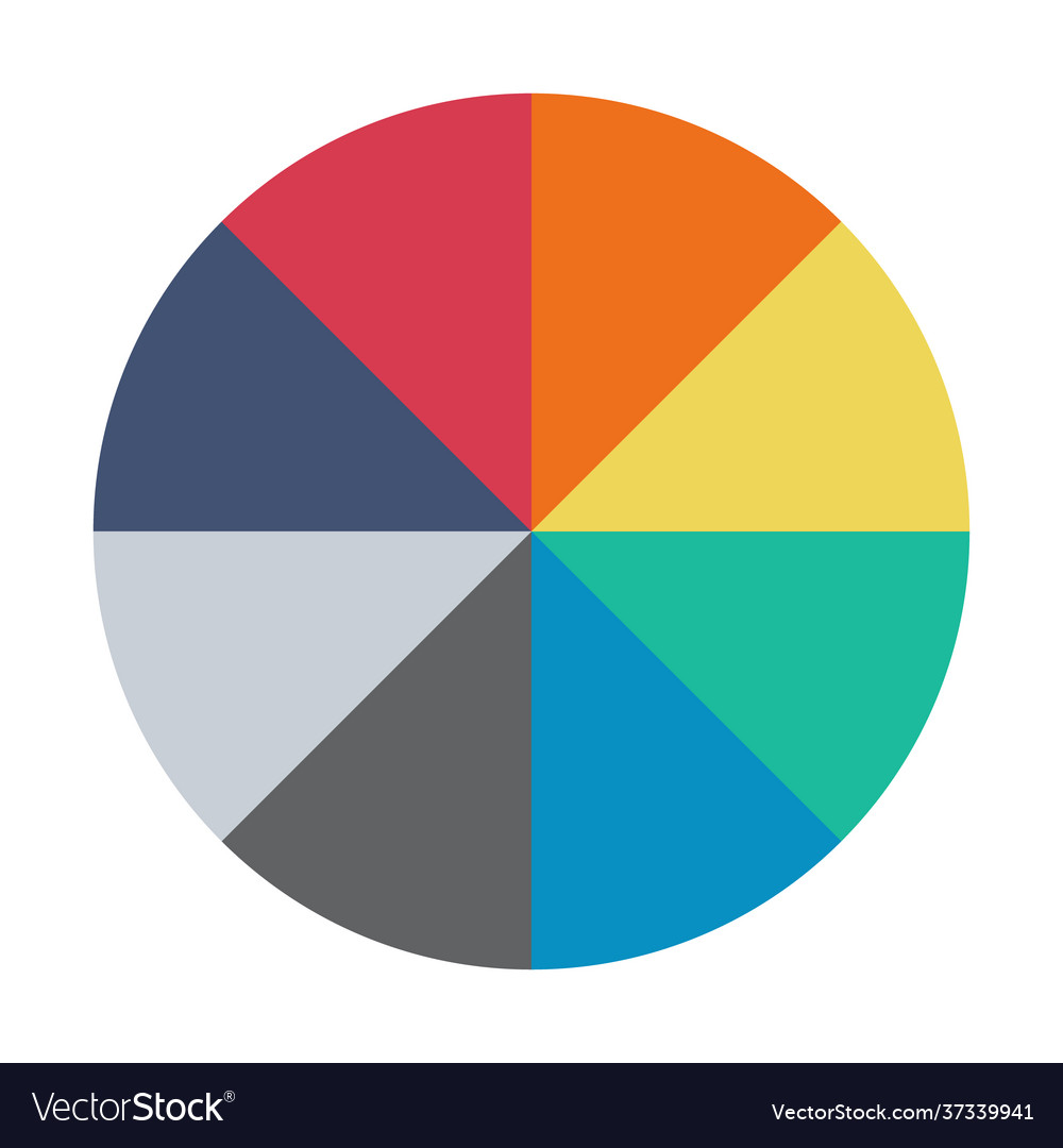 Infographic pie chart cycle presentation diagram