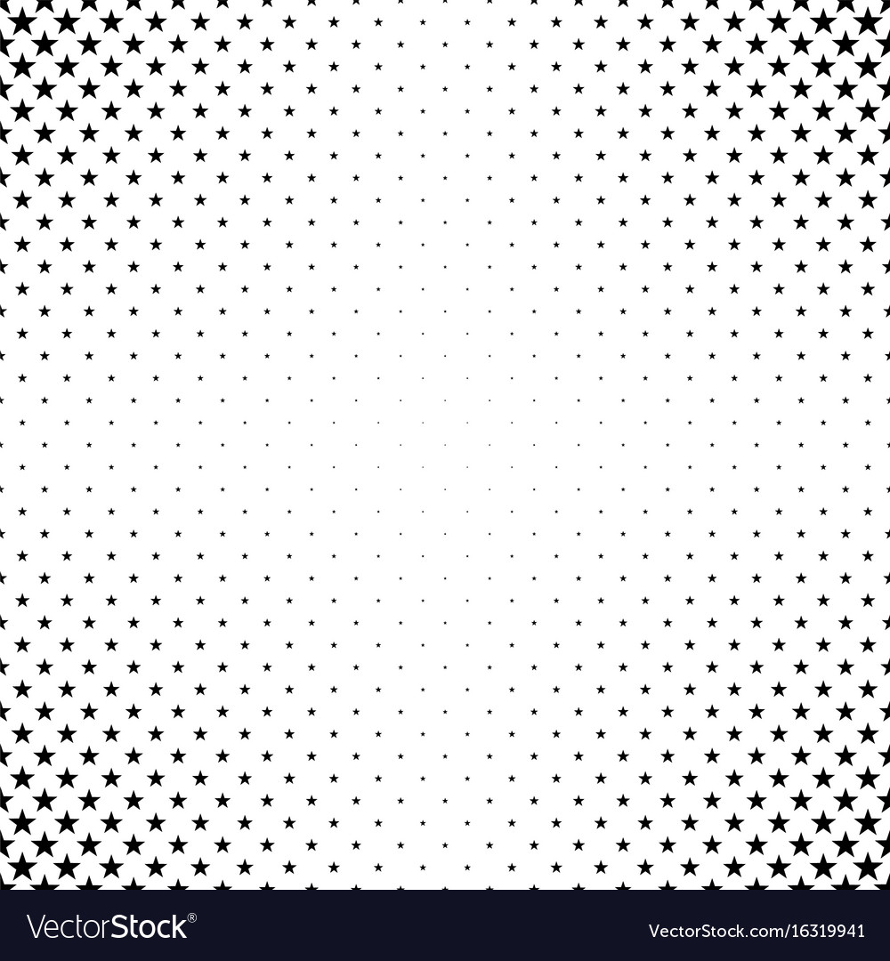 Monochrome star pattern - background