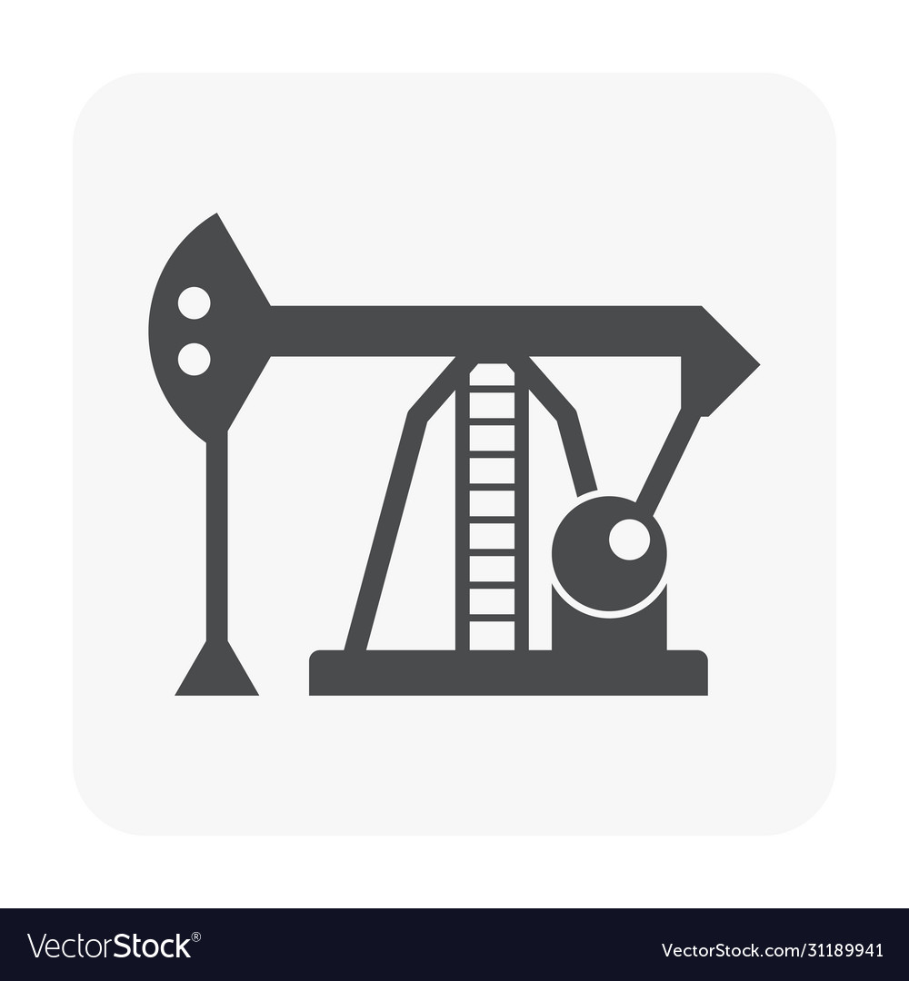 Oil rig icon Royalty Free Vector Image - VectorStock