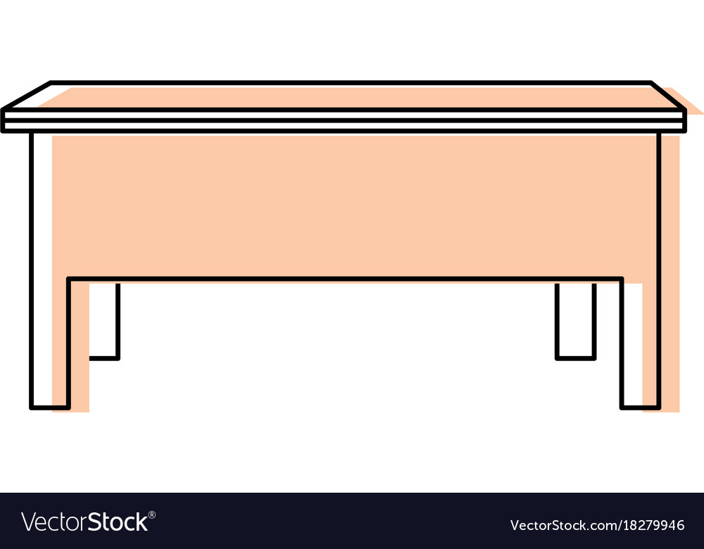 Desk wood object to study and learn