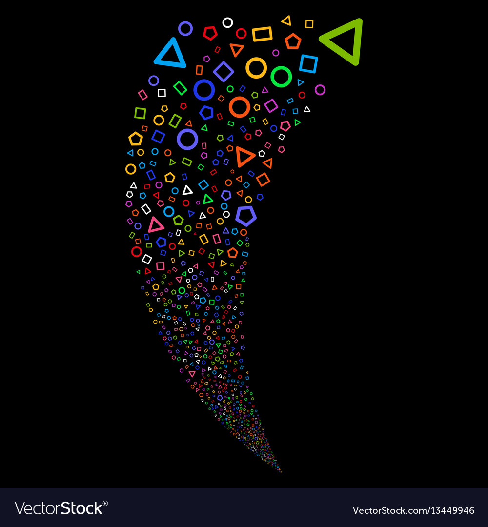 Geometric shapes random stream