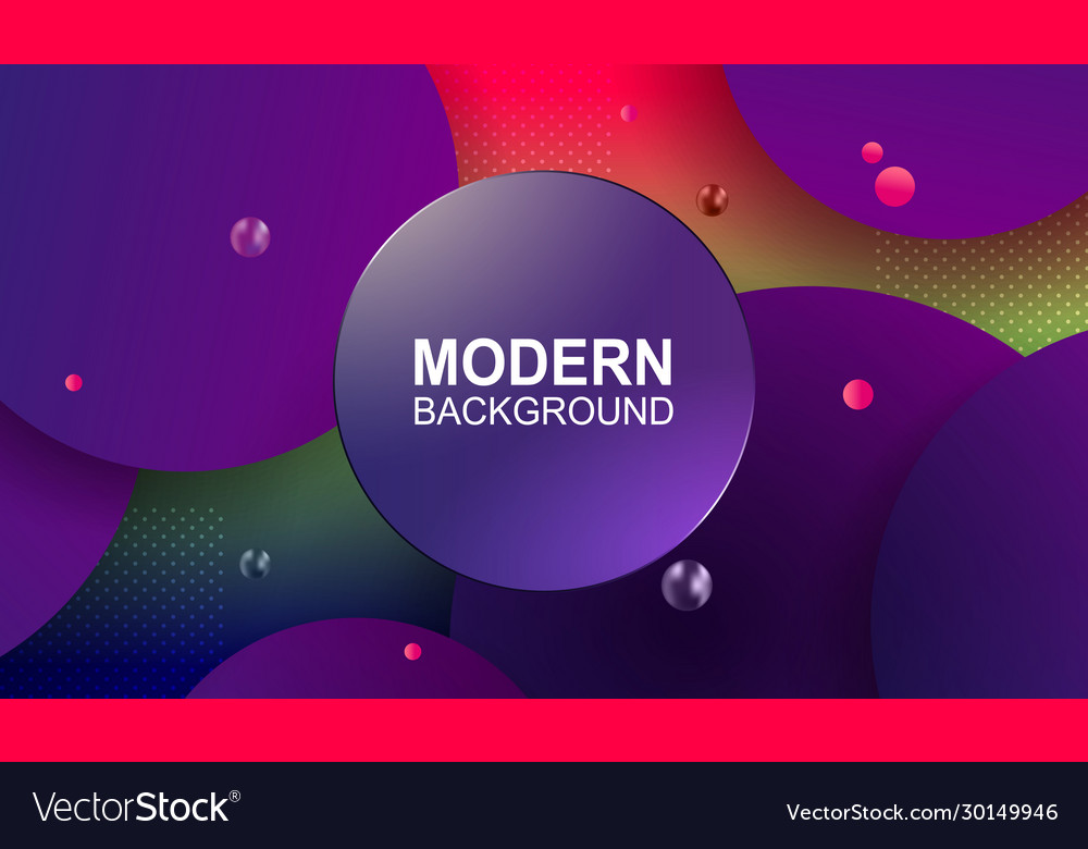 Lovely background with color gradient rounded