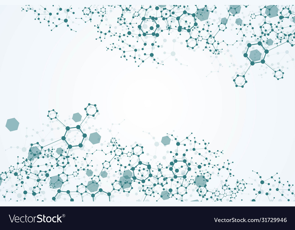 Modern futuristic background scientific Royalty Free Vector