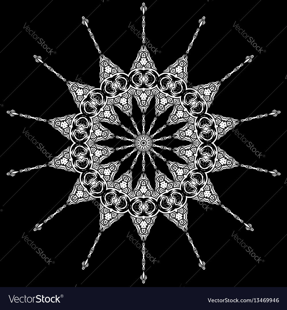 Ornamental line pattern