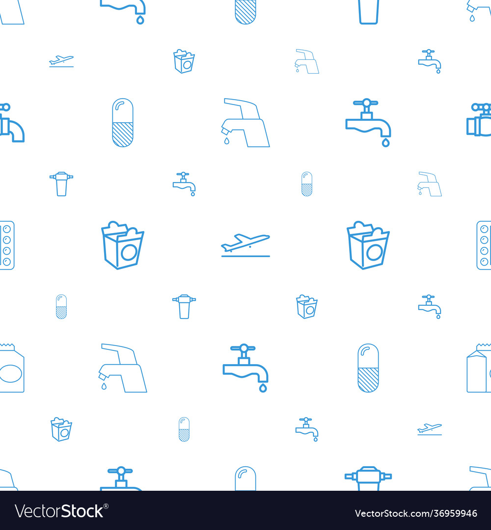 Take icons pattern seamless white background