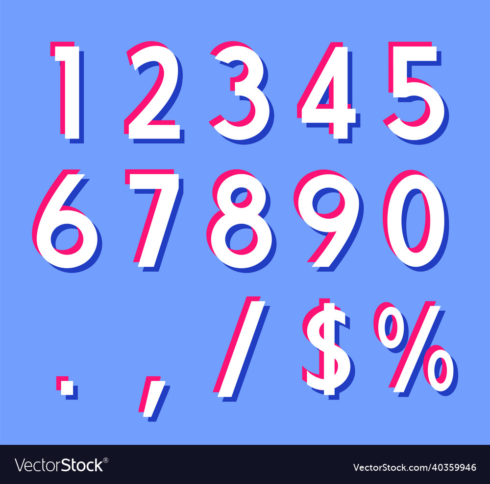 Three dimensional retro numbers of days left