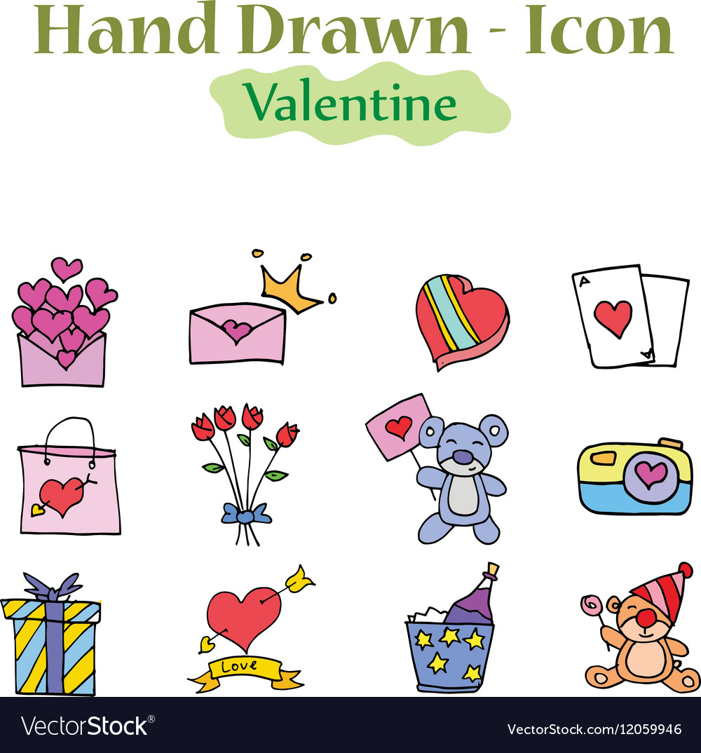 Valentine Day Icons Collection