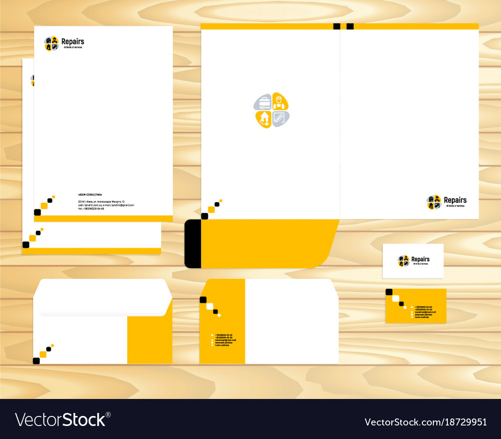 Corporate Brand Stationery Set