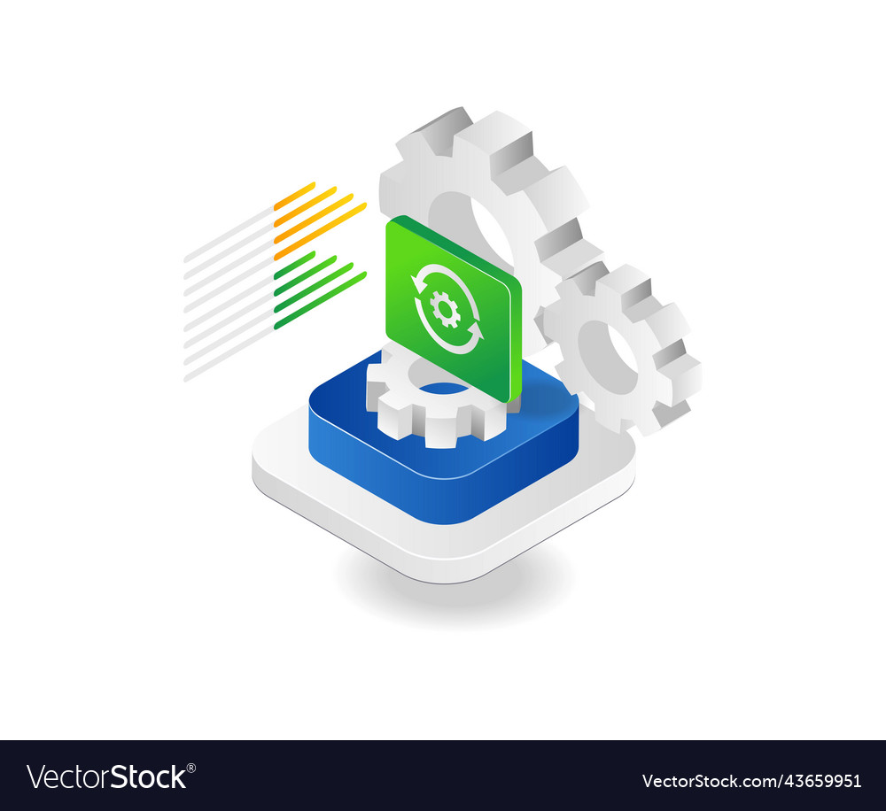 Data monitoring process symbol