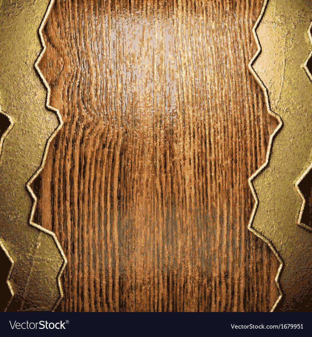 Golden and wood background