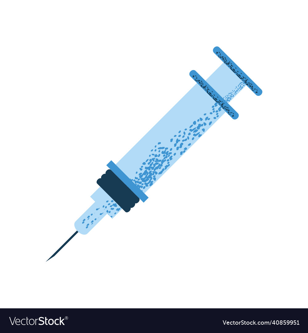 Medical Syringe Icon Royalty Free Vector Image 1317