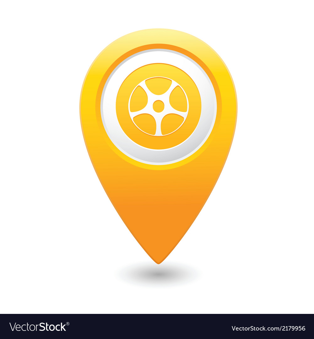 Car Pointer Map Icon