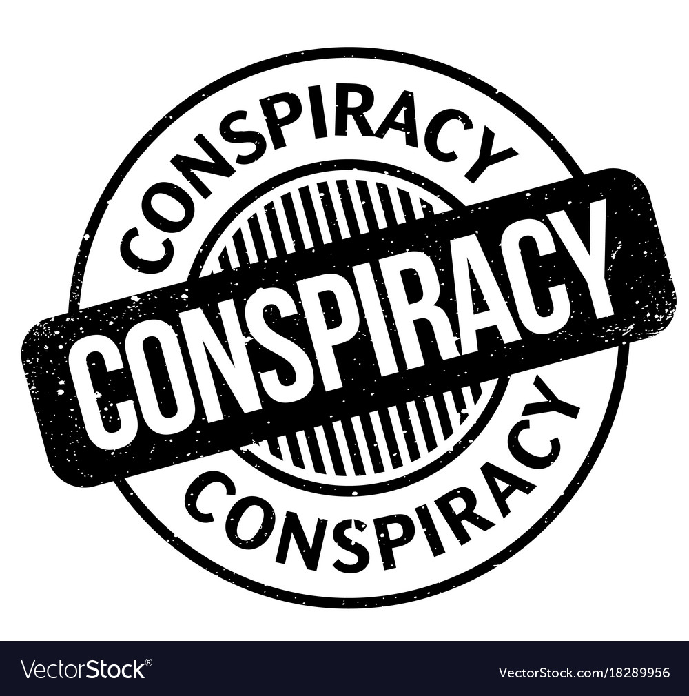 Conspiracy rubber stamp Royalty Free Vector Image