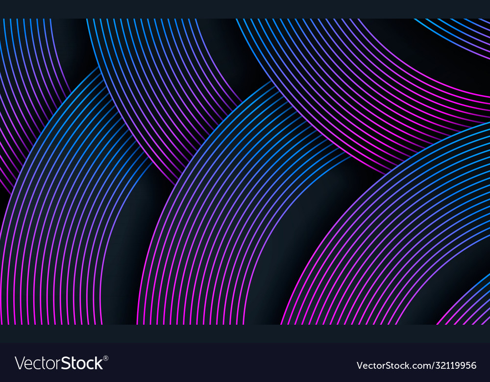 Dark abstract background with black overlap Vector Image Dark abstract background with black overlap